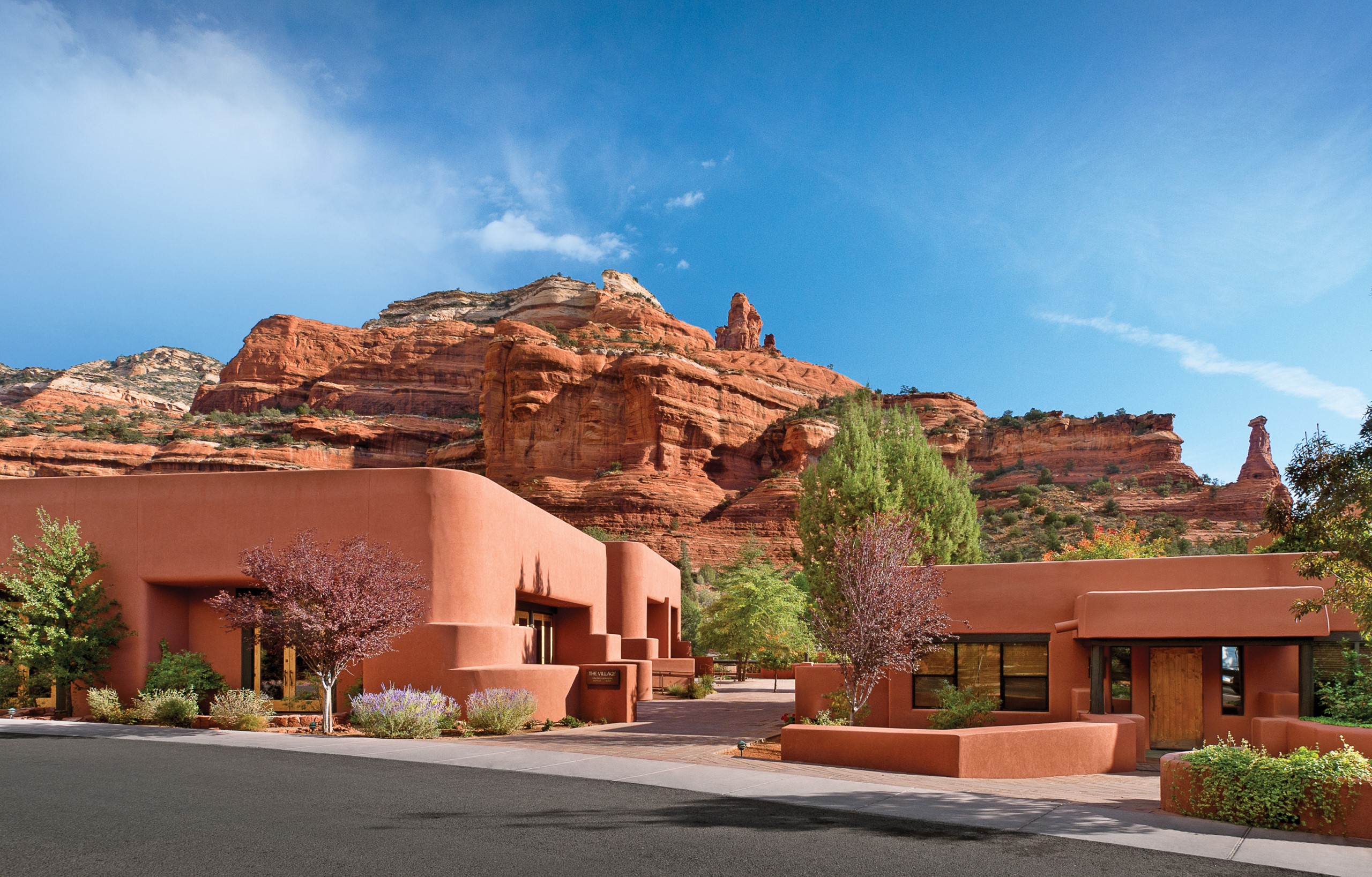 Outside view of the Meeting Village at Enchantment Resort.