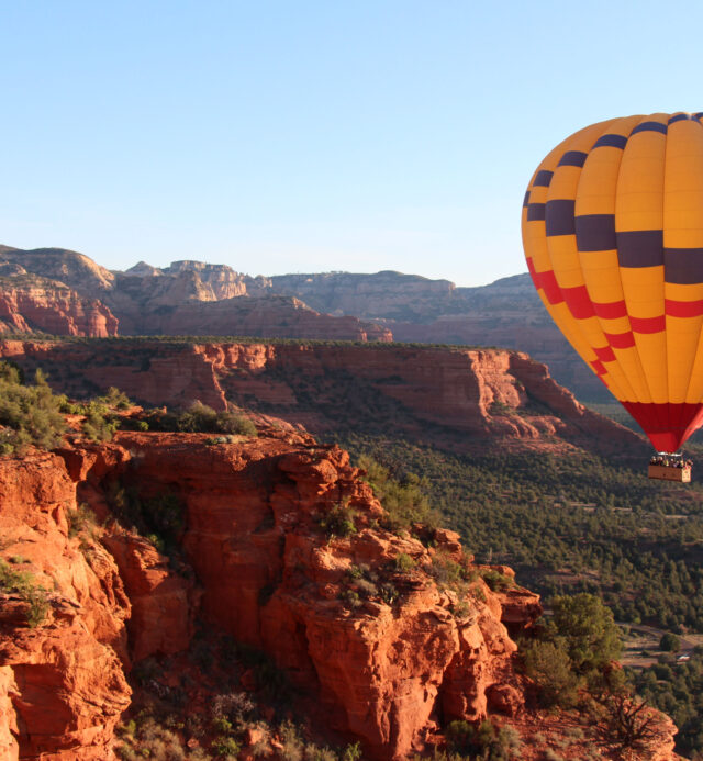 Hot Air Balloon over Sedona