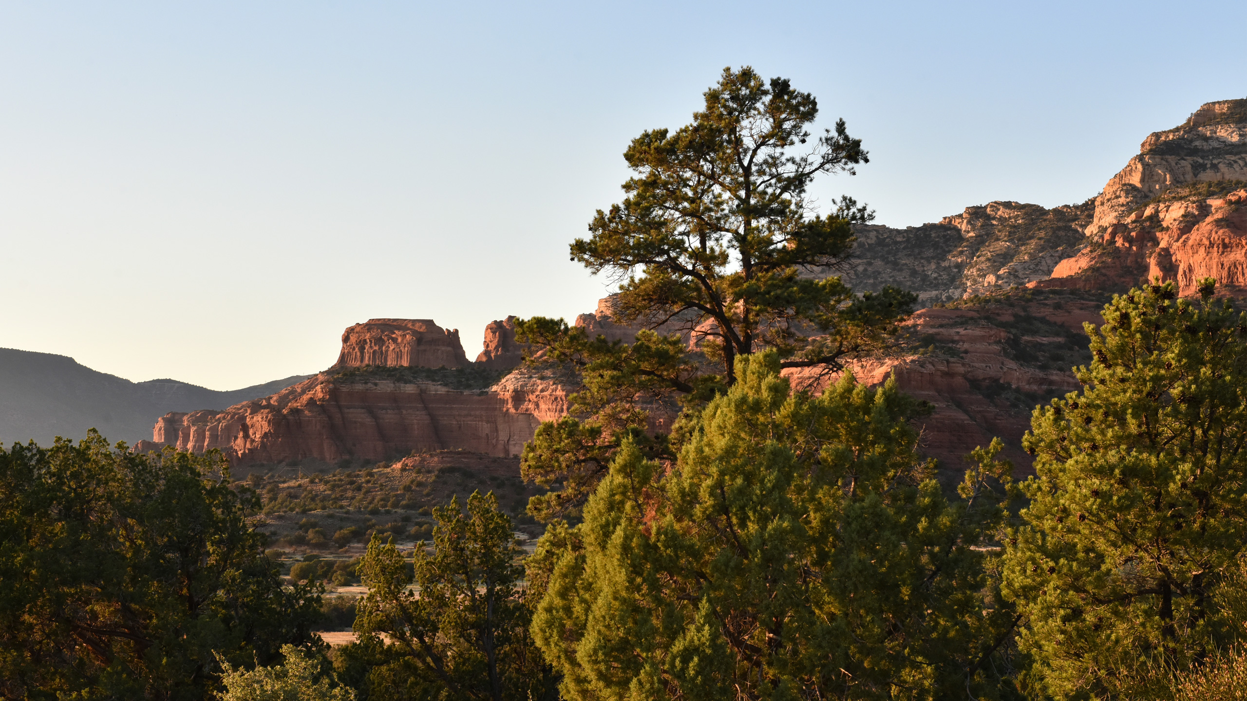 sunset view from Boynton Canyon