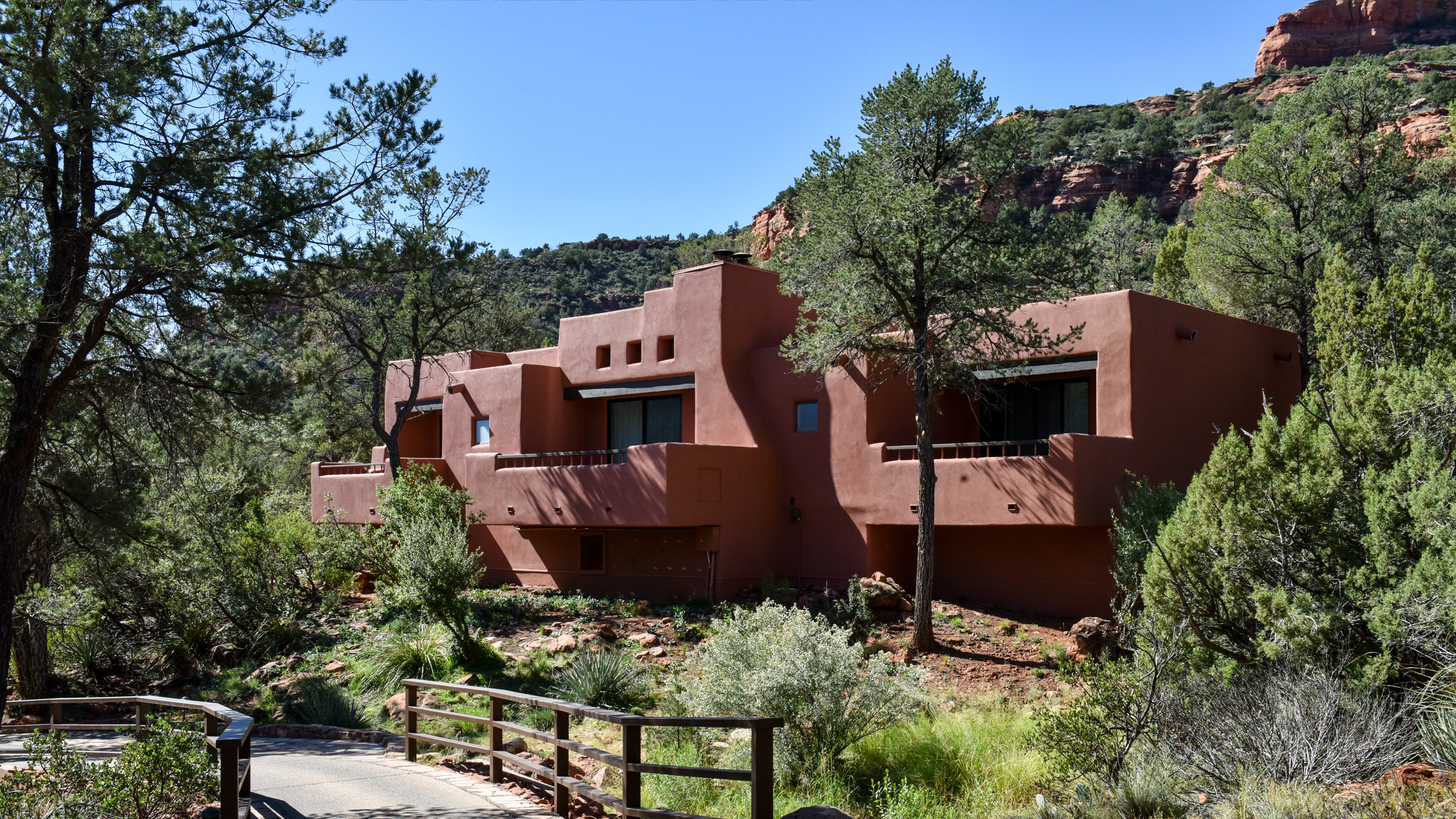 clay colored casita at Enchantment resort