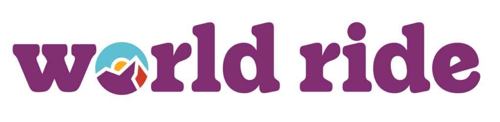 World Ride purple logo