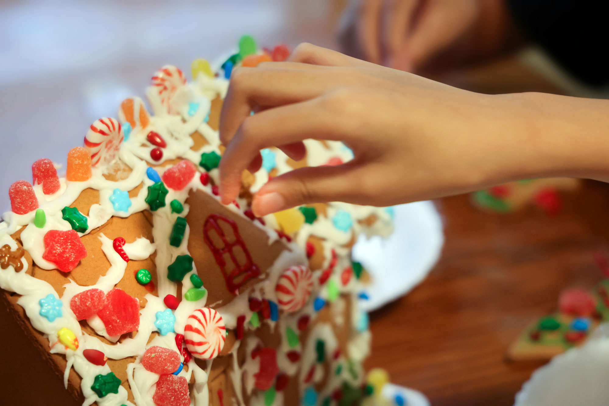 gingerbread house