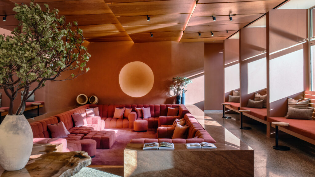 Living Room at Mii amo spa