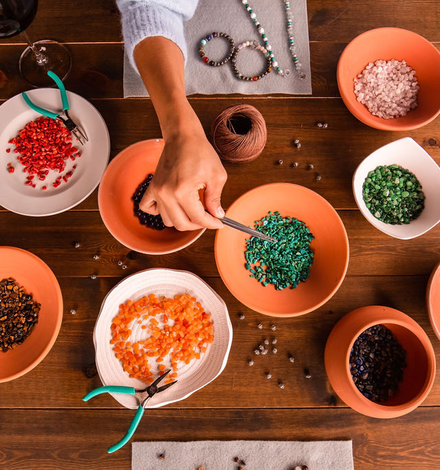 beading