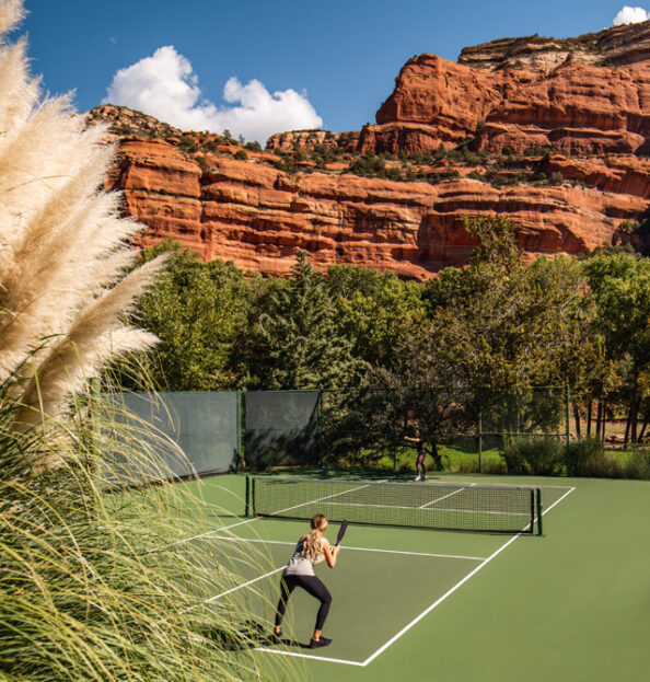 Pickleball at Enchantment Resort