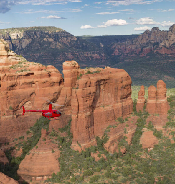 helicopter in sedona