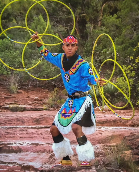 hoop dancing