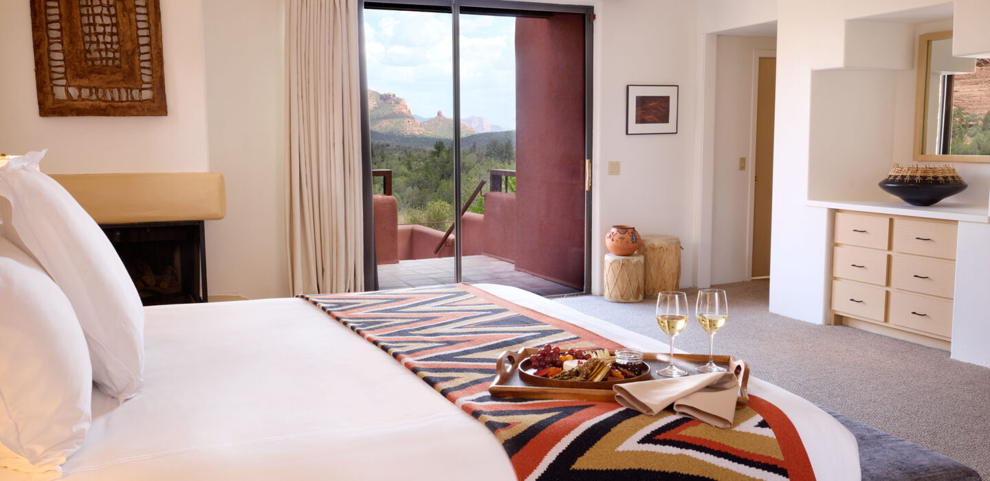 Canyon Vista_bedroom with view