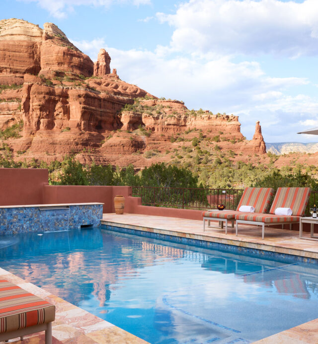 canyon vista rental home pool
