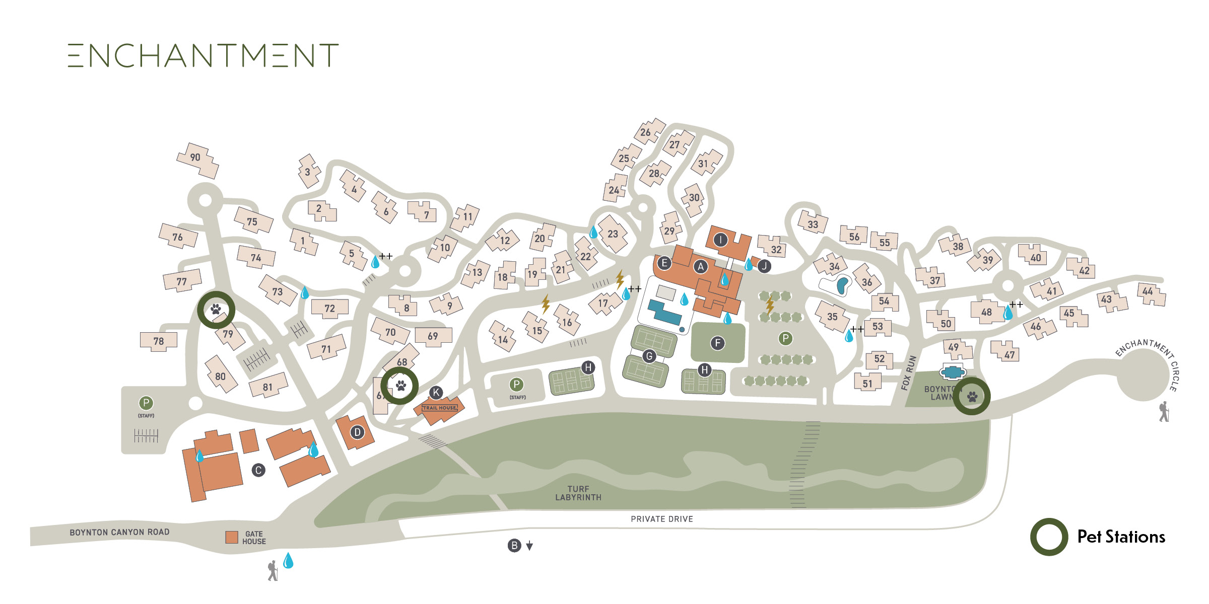 Pet Station Property Map