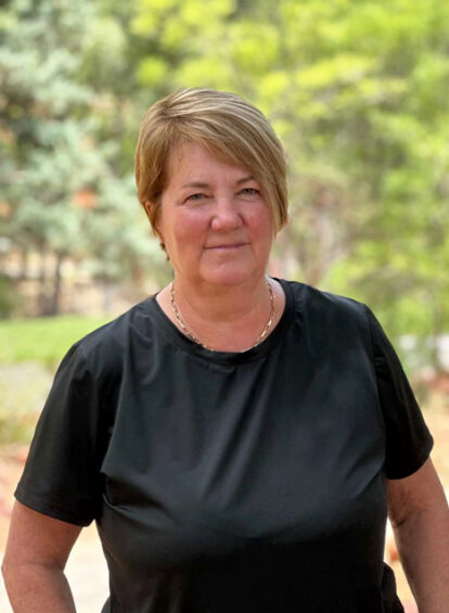 kathy simonik, black shirt